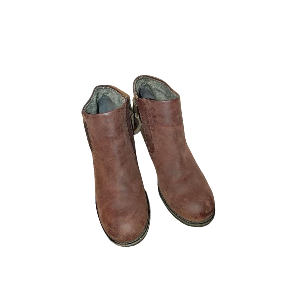 Caterpillar Leather Booties